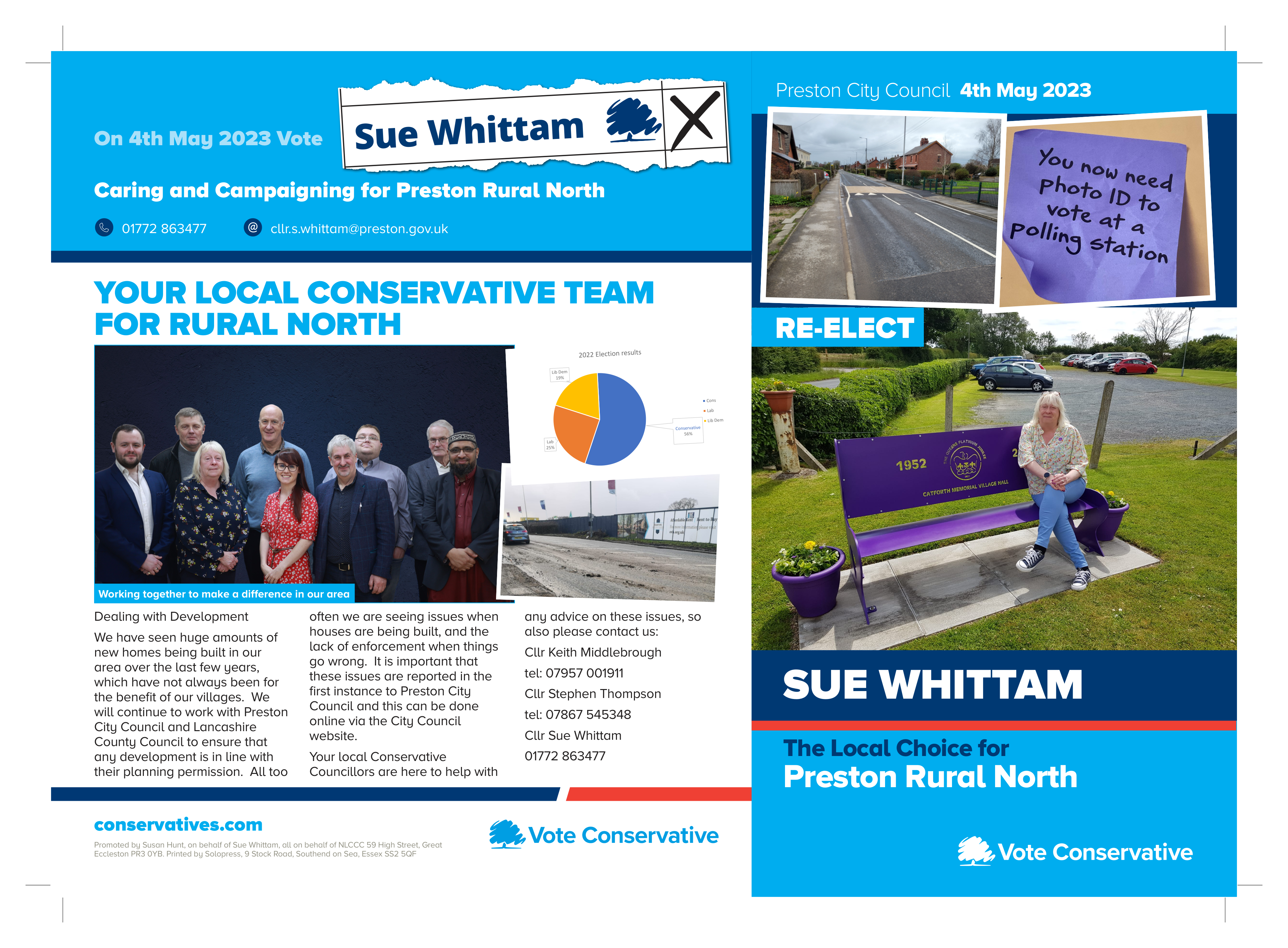 First page of Sue Whittam’s InTouch Newsletter